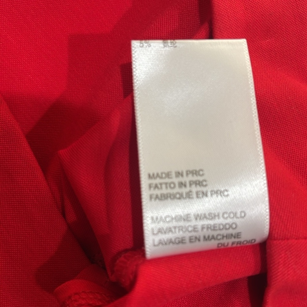 NWT Kim Shui Mini Skort With Pleats SZ M Red - Picture 7 of 8